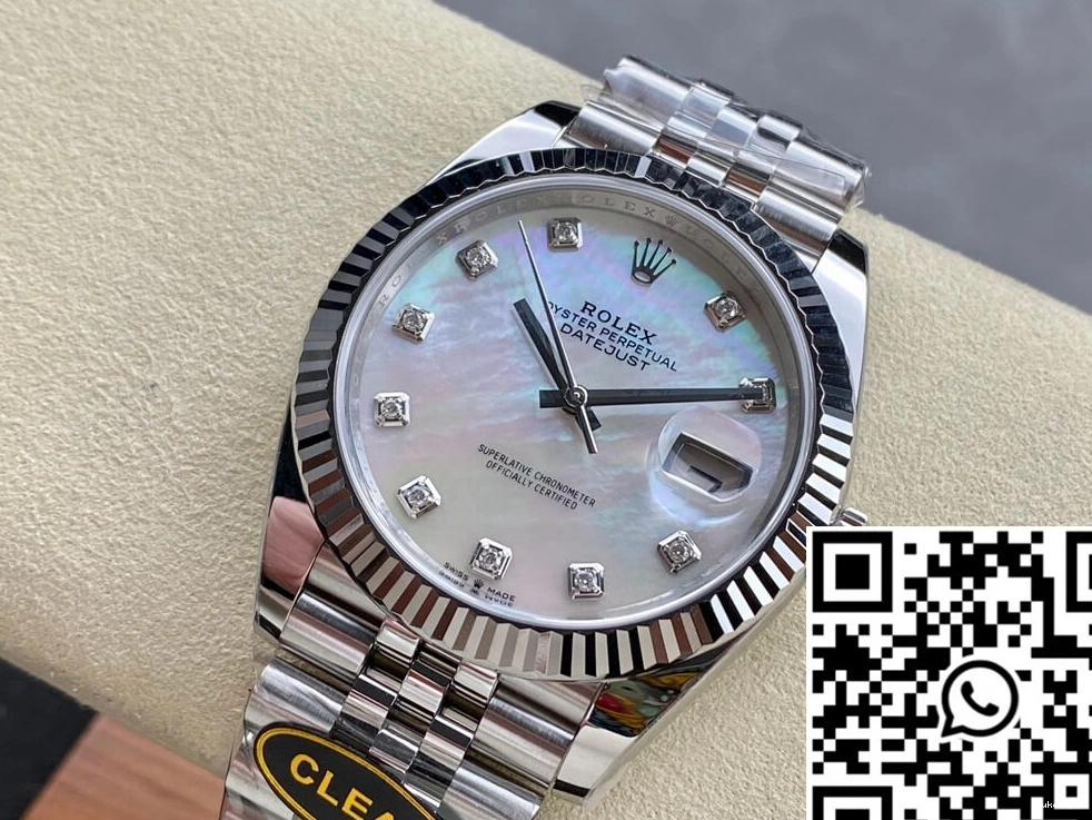 M126334-0020 Dial Factory Datejust Rolex Clean Mother-of-pearl 1007